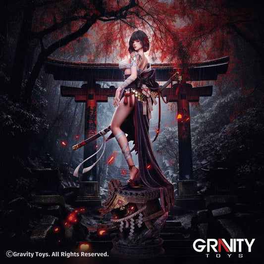 Original Design ~ Gravity Toys Studio ~ Oiran Higanbana ~ Resin Statue - Santoryu Resins Collectors