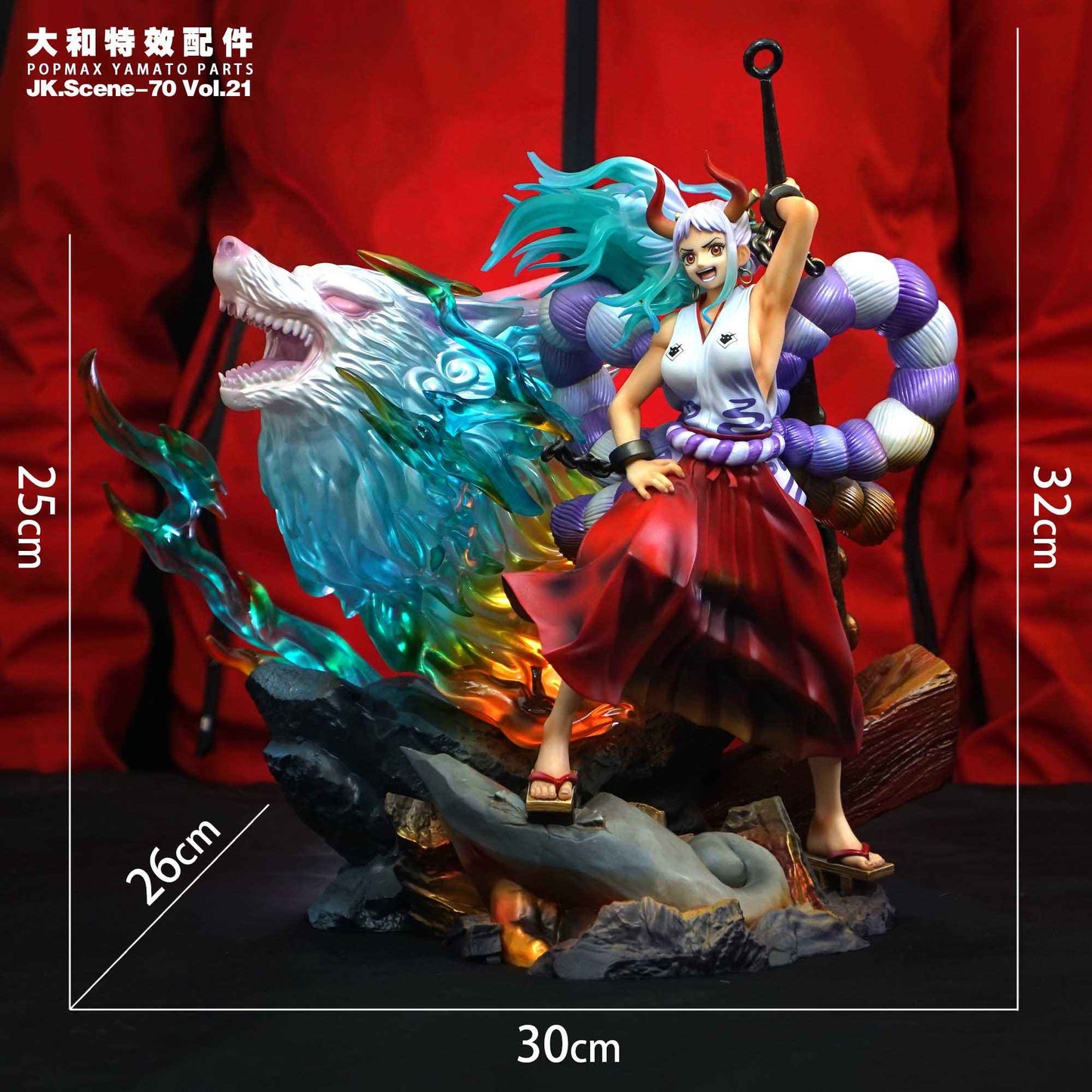 One Piece ~ JacksDo Studio ~ Special Effect Accessories for POP Maximum Yamato ~ Resin Statue - Santoryu Resins Collectors