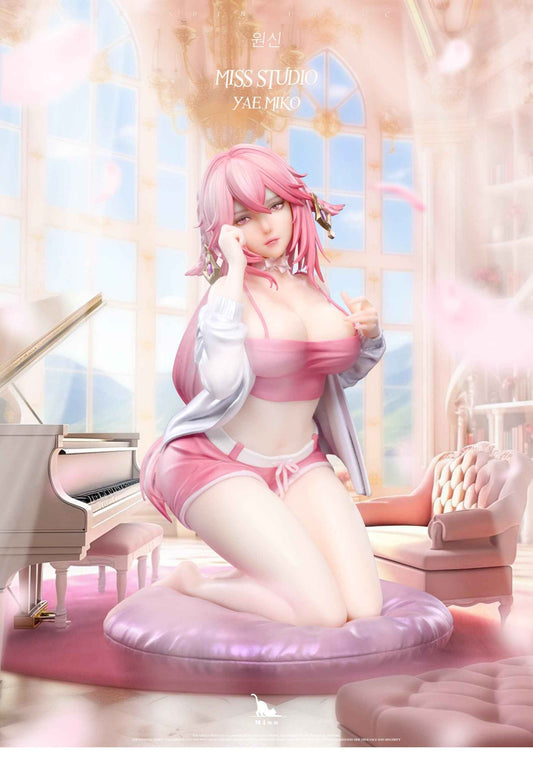 Genshin Impact ~ Miss Studio ~ Yae Miko ~ Resin Statue - Santoryu Resins Collectors