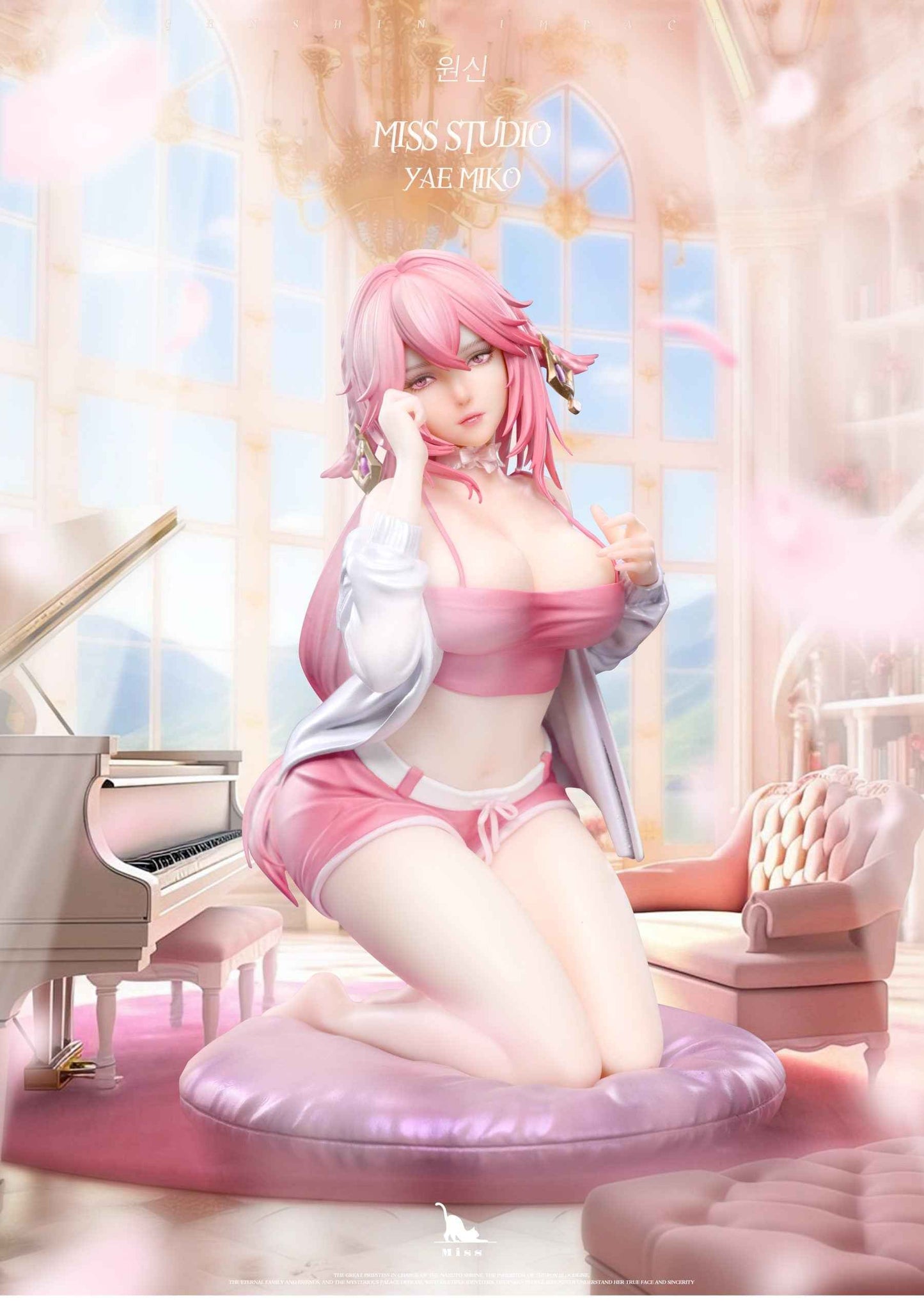 Genshin Impact ~ Miss Studio ~ Yae Miko ~ Resin Statue - Santoryu Resins Collectors