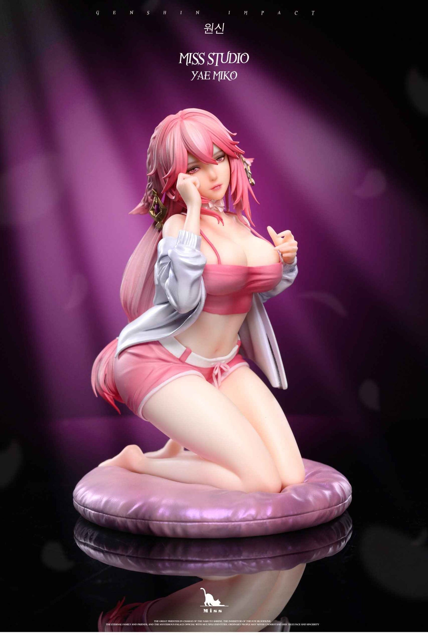 Genshin Impact ~ Miss Studio ~ Yae Miko ~ Resin Statue - Santoryu Resins Collectors