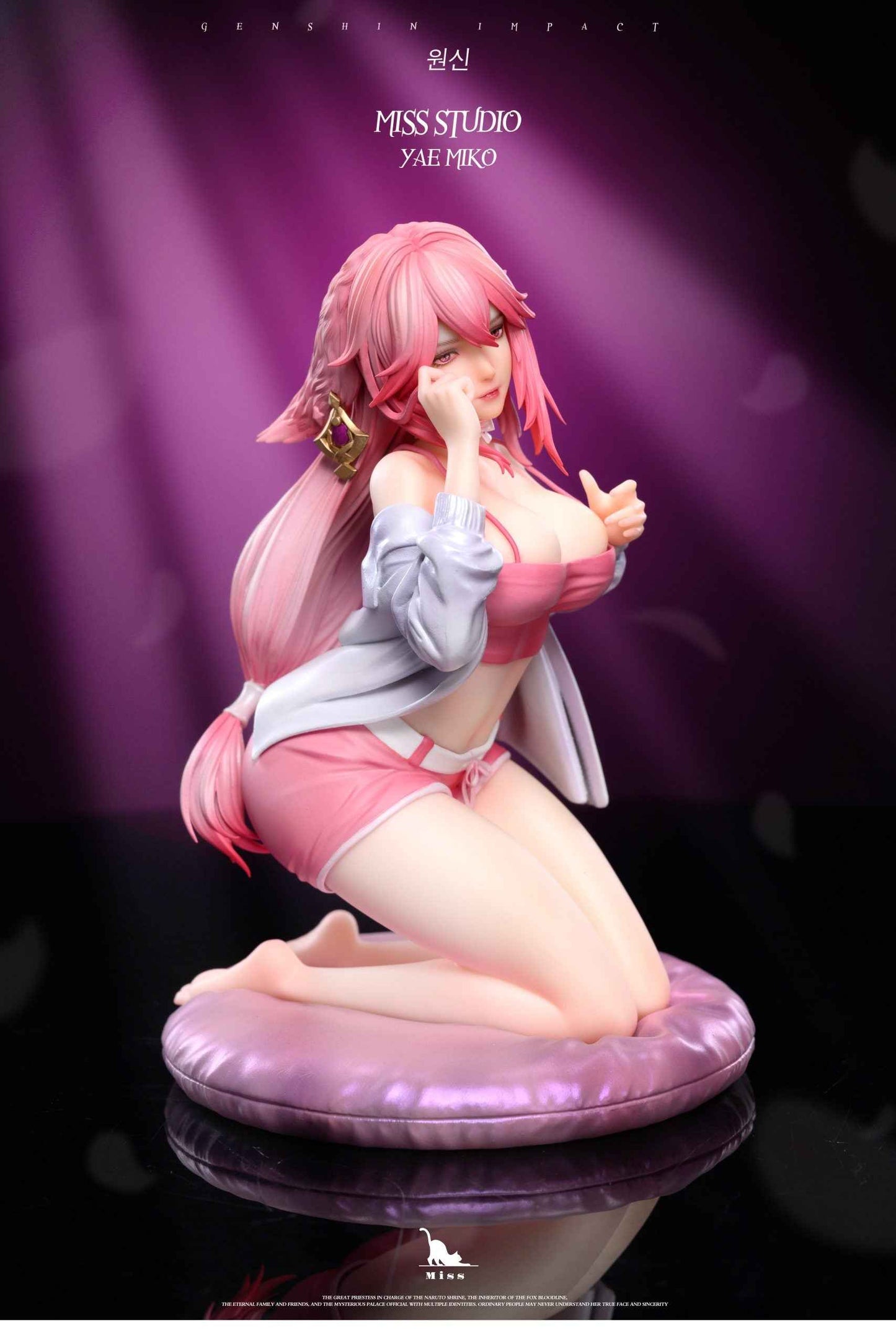 Genshin Impact ~ Miss Studio ~ Yae Miko ~ Resin Statue - Santoryu Resins Collectors