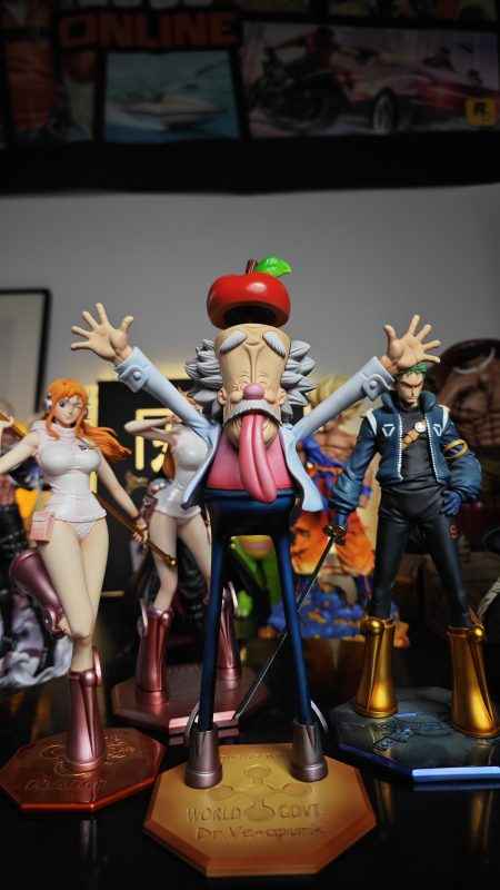 One Piece Long Hu Studio DR. Vegapunk Egghead Arc Resin Statue - Santoryu Resins Collectors
