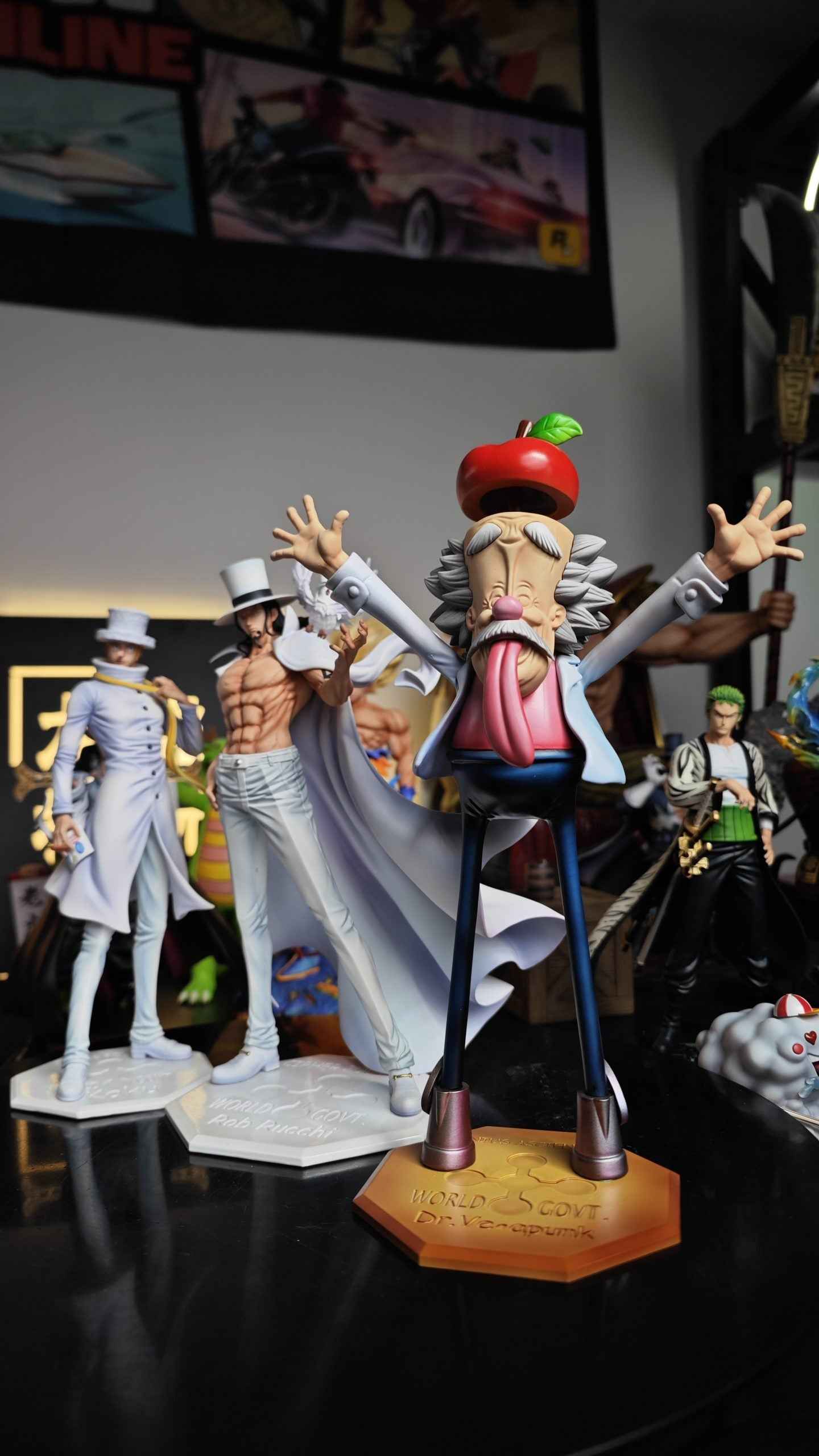One Piece Long Hu Studio DR. Vegapunk Egghead Arc Resin Statue - Santoryu Resins Collectors