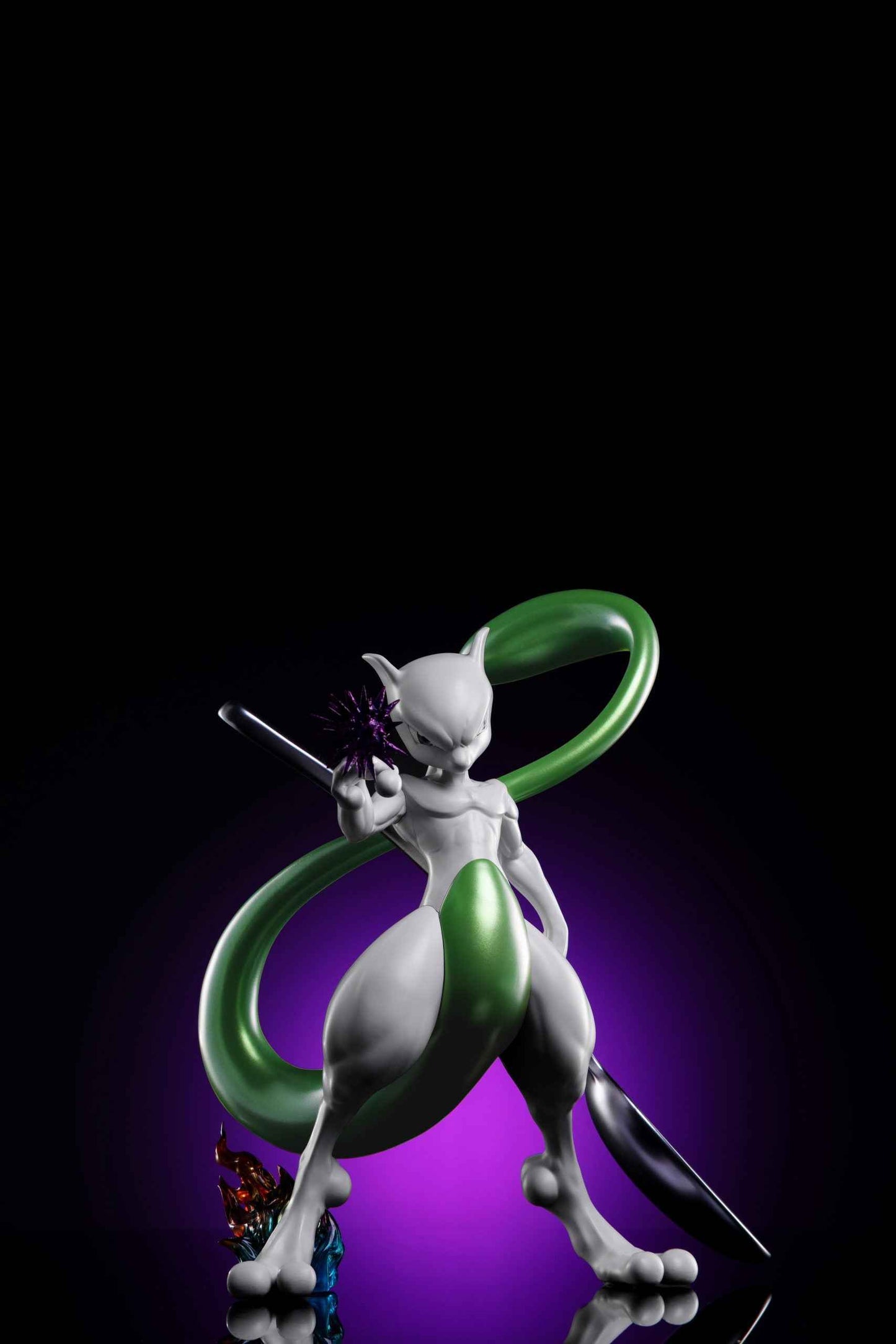 Pokémon ~ Wilderness Studio ~ The Strongest Mewtwo ~ Resin Statue - Santoryu Resins Collectors