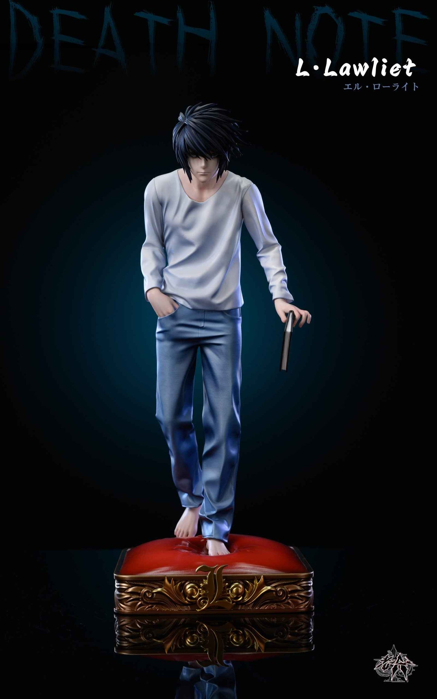 Death Note ~ LaoA Studio ~ Standing L Lawliet ~ Resin Statue - Santoryu Resins Collectors