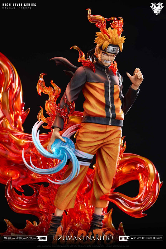 Naruto ~ Okr Studio ~ Naruto Uzumaki ~ Resin Statue - Santoryu Resins Collectors