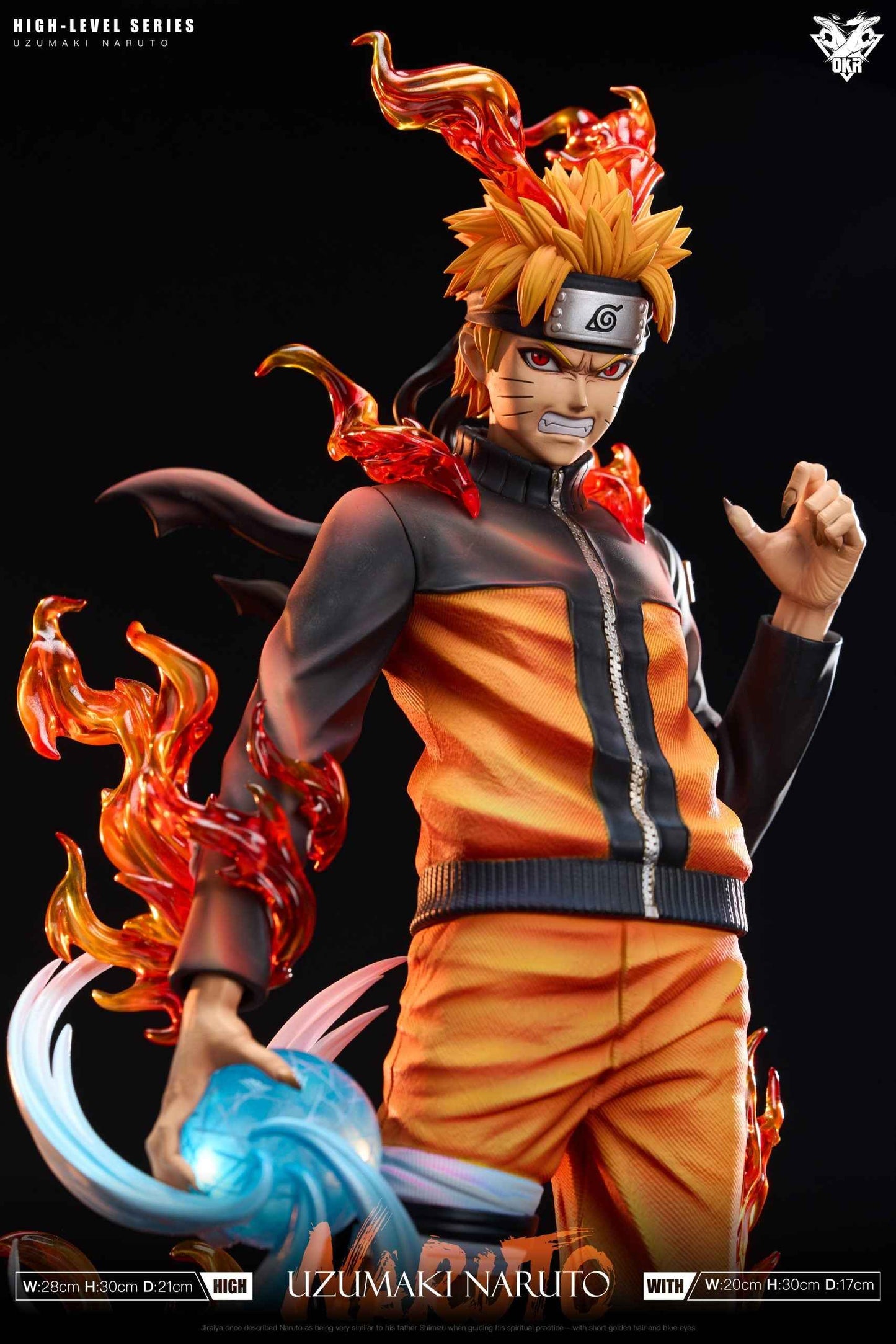 Naruto ~ Okr Studio ~ Naruto Uzumaki ~ Resin Statue - Santoryu Resins Collectors