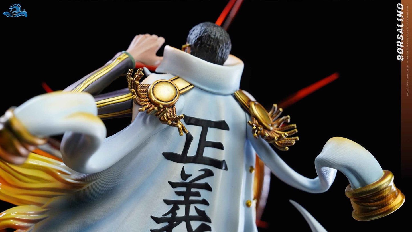 One Piece ~ Po Lang Studio ~ Kizaru Borsalino ~ Resin Statue - Santoryu Resins Collectors