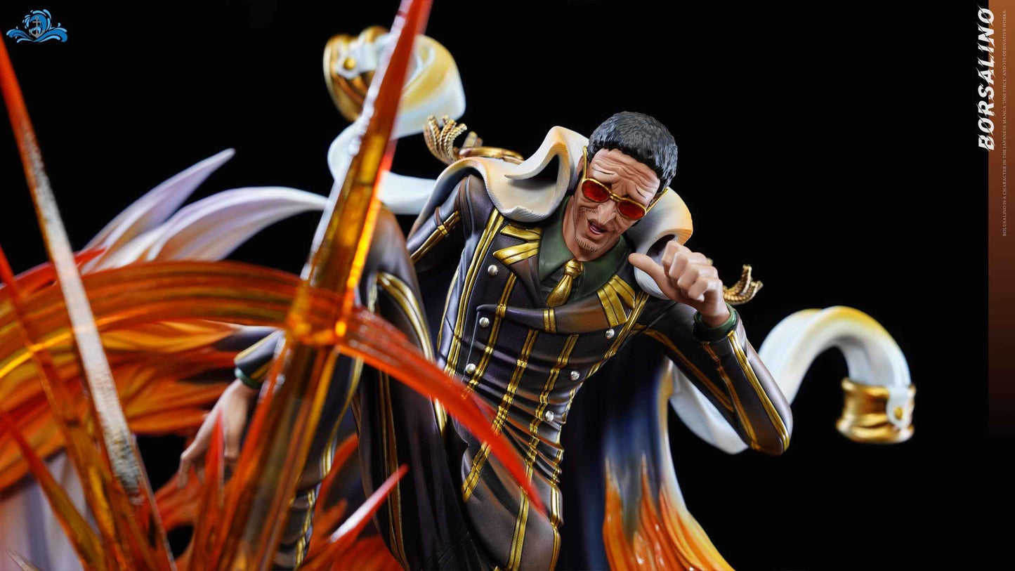 One Piece ~ Po Lang Studio ~ Kizaru Borsalino ~ Resin Statue - Santoryu Resins Collectors