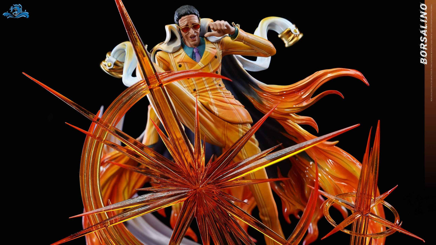 One Piece ~ Po Lang Studio ~ Kizaru Borsalino ~ Resin Statue - Santoryu Resins Collectors