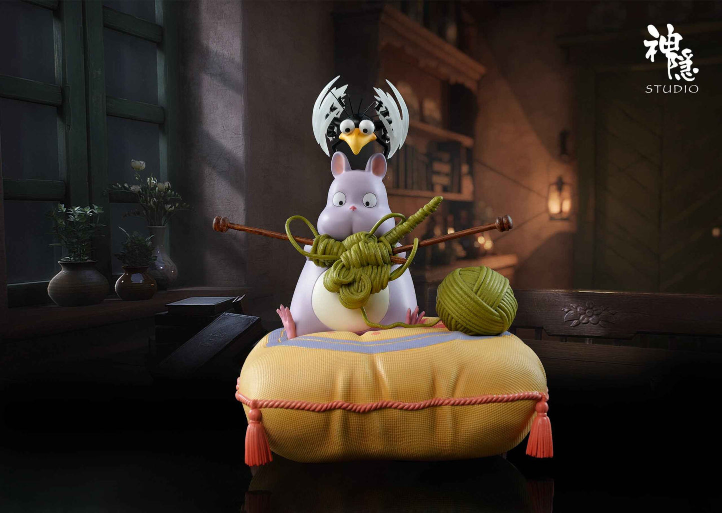 Spirited Away ~ Shen Yin Studio ~ Hayao Miyazaki: Boh's Art ~ Resin Statue - Santoryu Resins Collectors