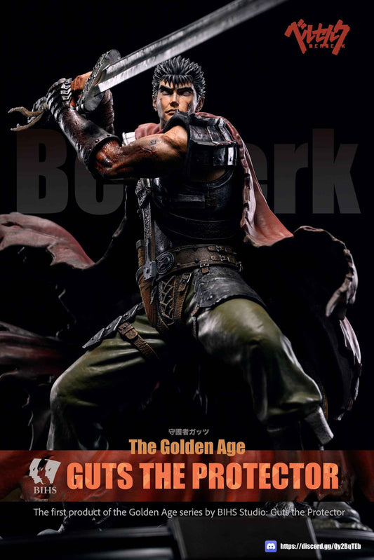 Berserk BIHS Studio Guts The Protector Resin Statue - Santoryu Resins Collectors