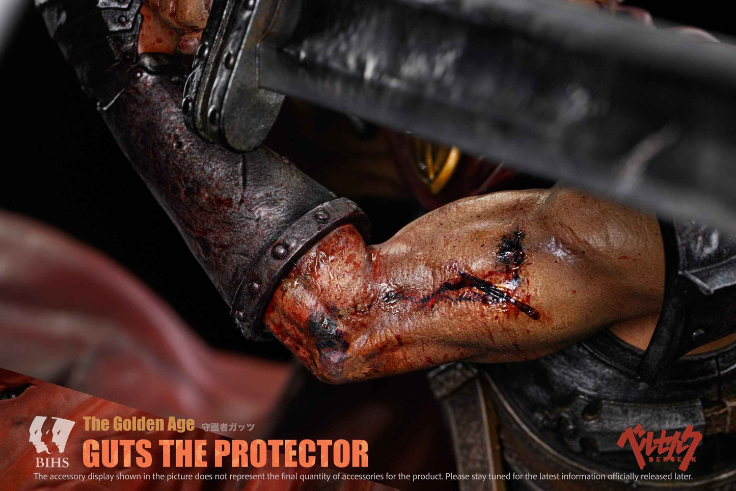 Berserk BIHS Studio Guts The Protector Resin Statue - Santoryu Resins Collectors