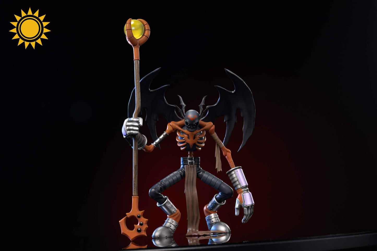 Digimon ~ Sun Toys Studio ~ Skull Satamon ~ Resin Statue - Santoryu Resins Collectors