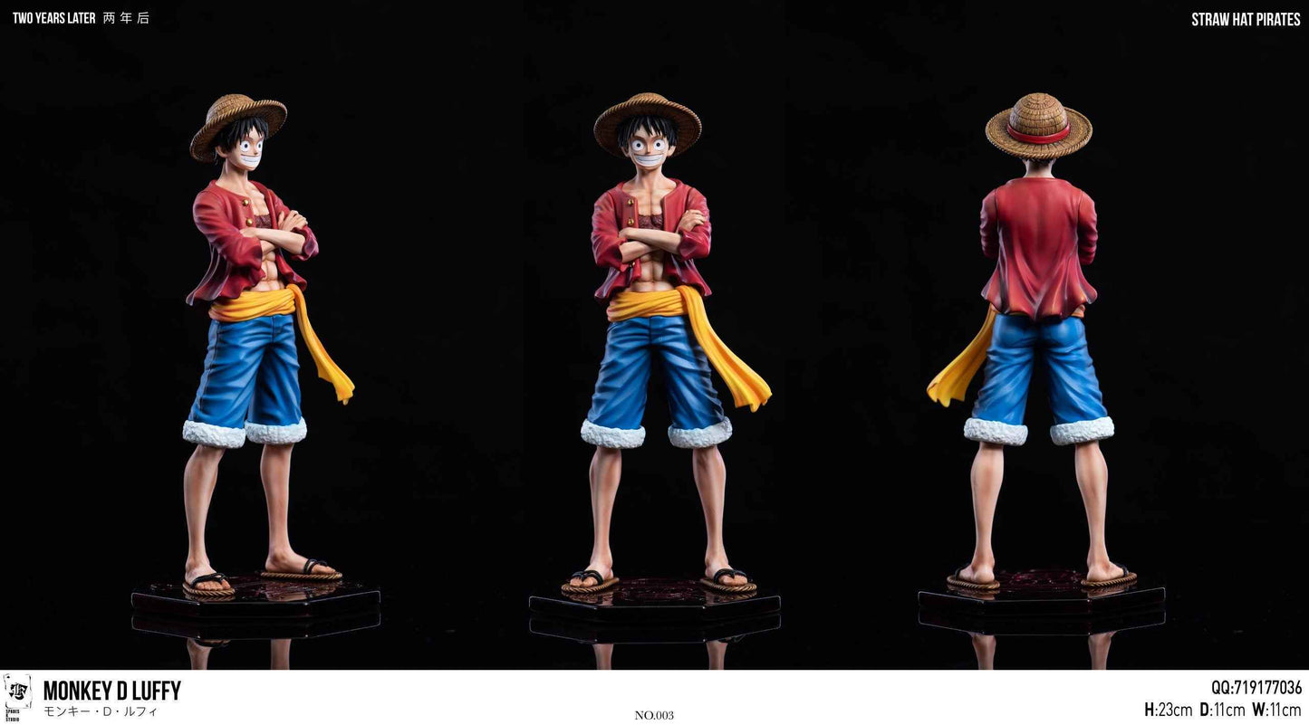 One Piece SPADES K SPK Studio Monkey D. Luffy & Lucy Resin Statue