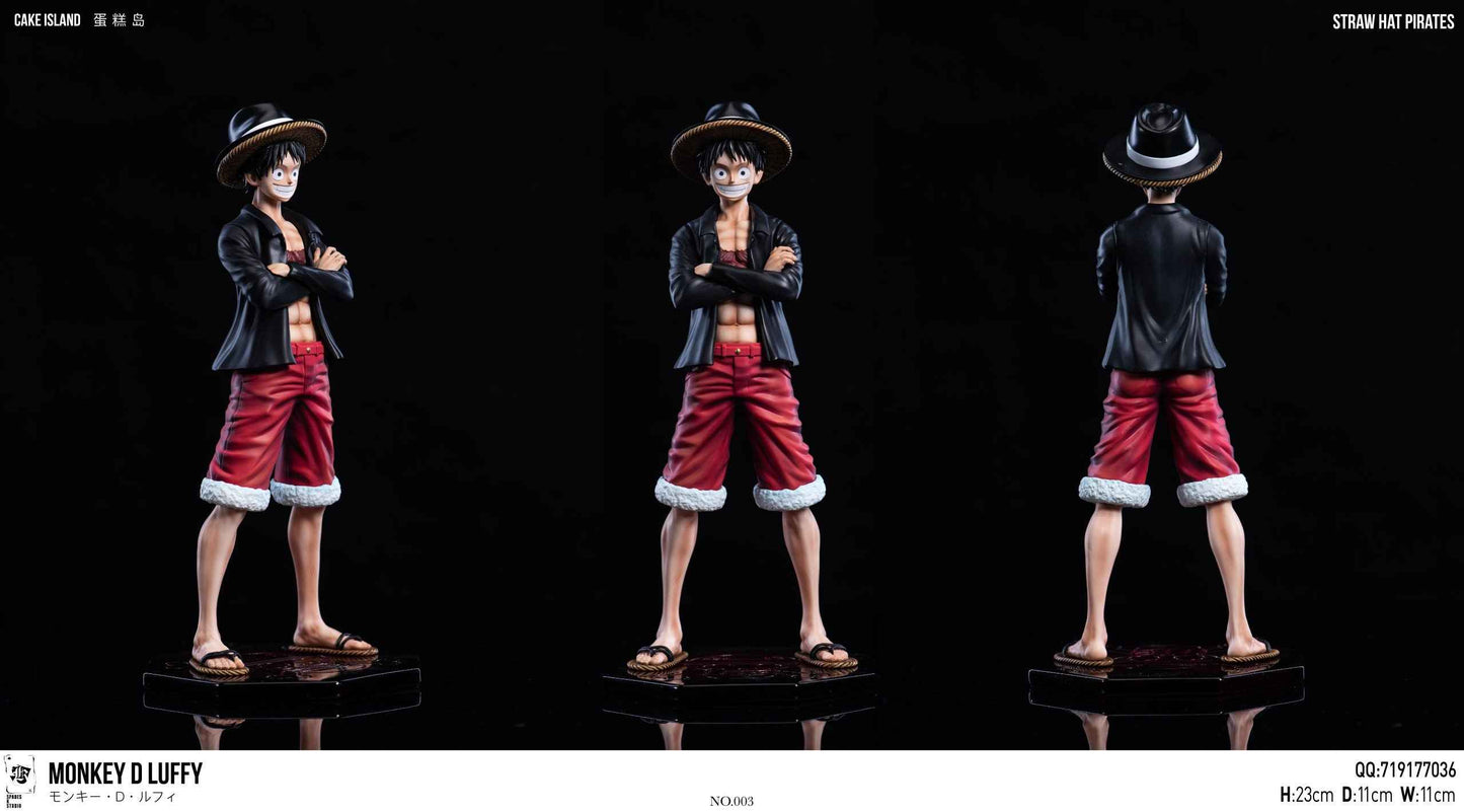 One Piece ~ SPADES K (SPK) Studio ~ Monkey D. Luffy "Lucy" ~ Resin Statue