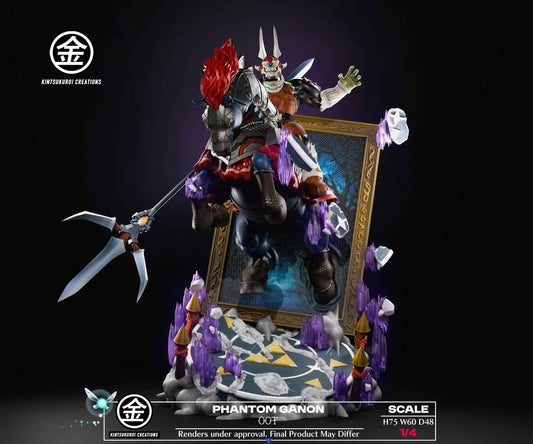 The Legend of Zelda ~ Kintsukuroi Creations Studio ~ Phantom Ganon Ganondorf ~ Resin Statue - Santoryu Resins Collectors