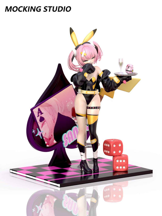 Pokémon ~ Mocking Studio ~ Explorer: Sango "Coral" ~ Resin Statue - Santoryu Resins Collectors