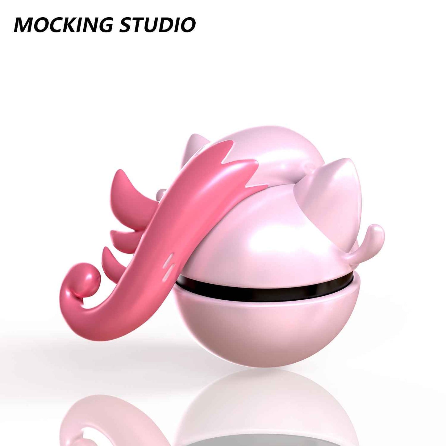Pokémon ~ Mocking Studio ~ Scream Tail Poké Ball ~ Resin Statue - Santoryu Resins Collectors