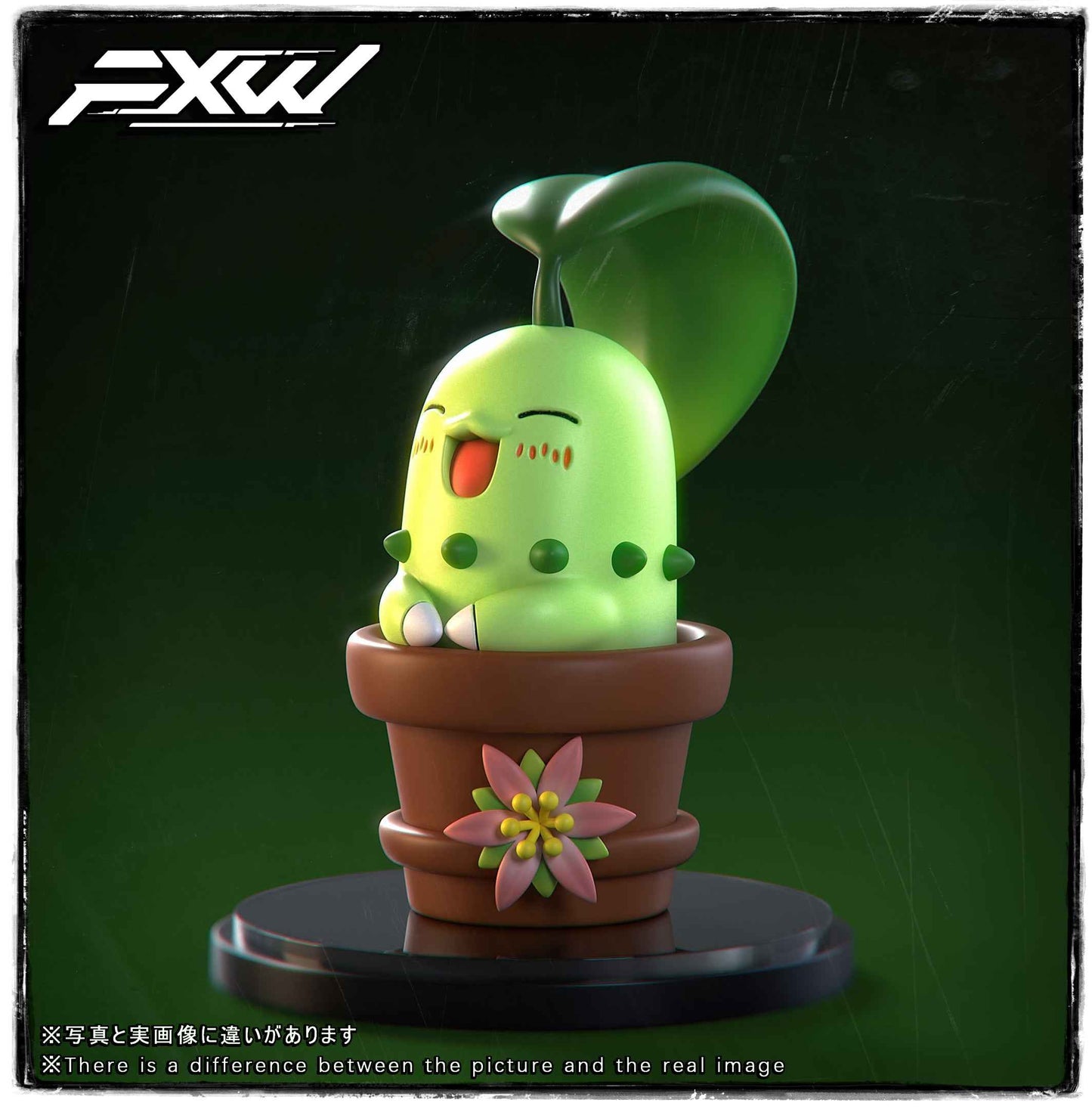 Pokémon ~ FXW Studio ~ Chikorita ~ Resin Statue - Santoryu Resins Collectors