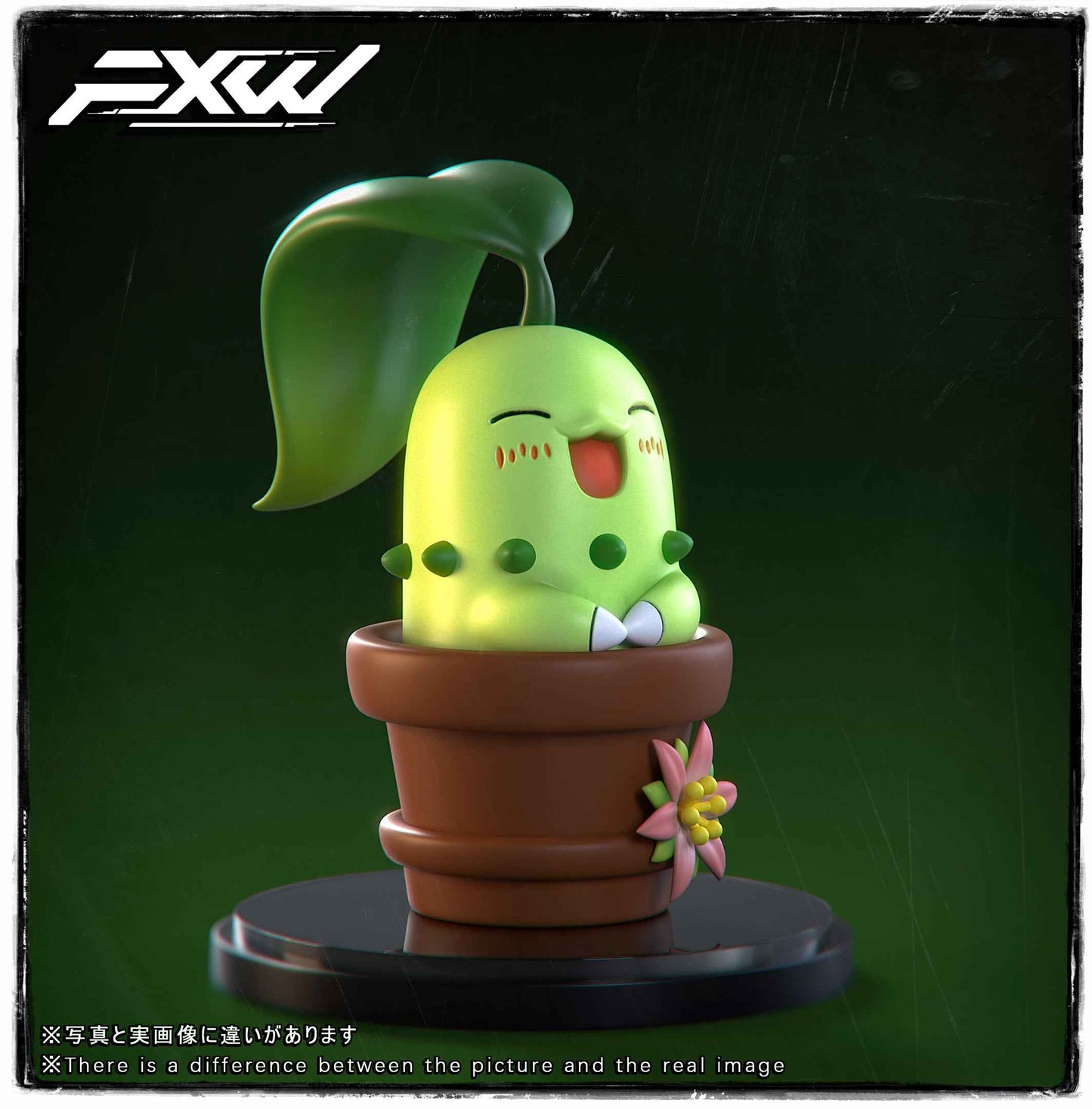 Pokémon ~ FXW Studio ~ Chikorita ~ Resin Statue - Santoryu Resins Collectors