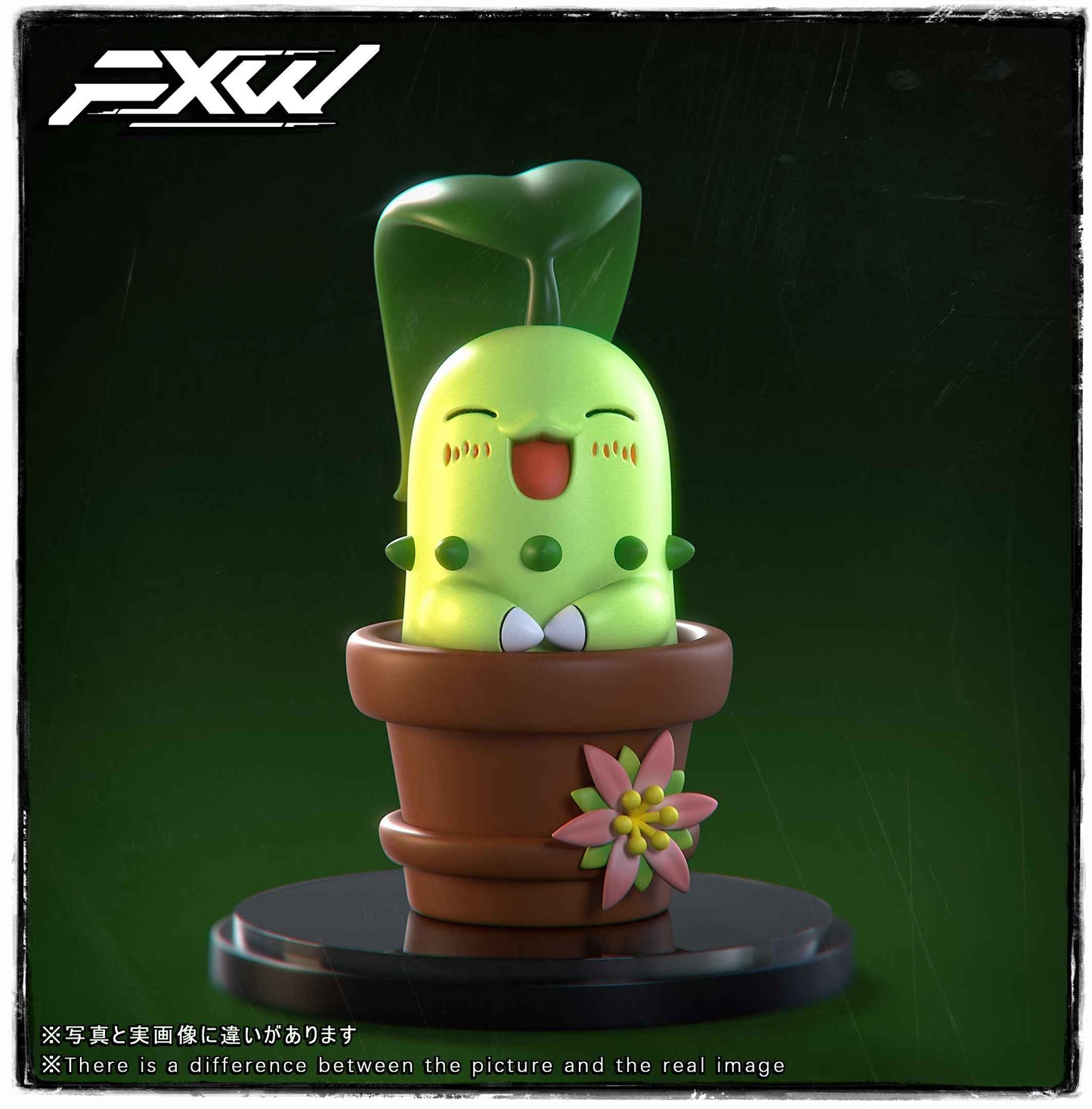 Pokémon ~ FXW Studio ~ Chikorita ~ Resin Statue - Santoryu Resins Collectors