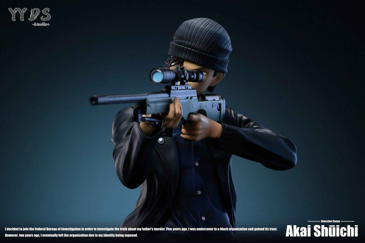 Detective Conan ~ YYDS Studio ~ Akai Shūichi ~ Resin Statue - Santoryu Resins Collectors