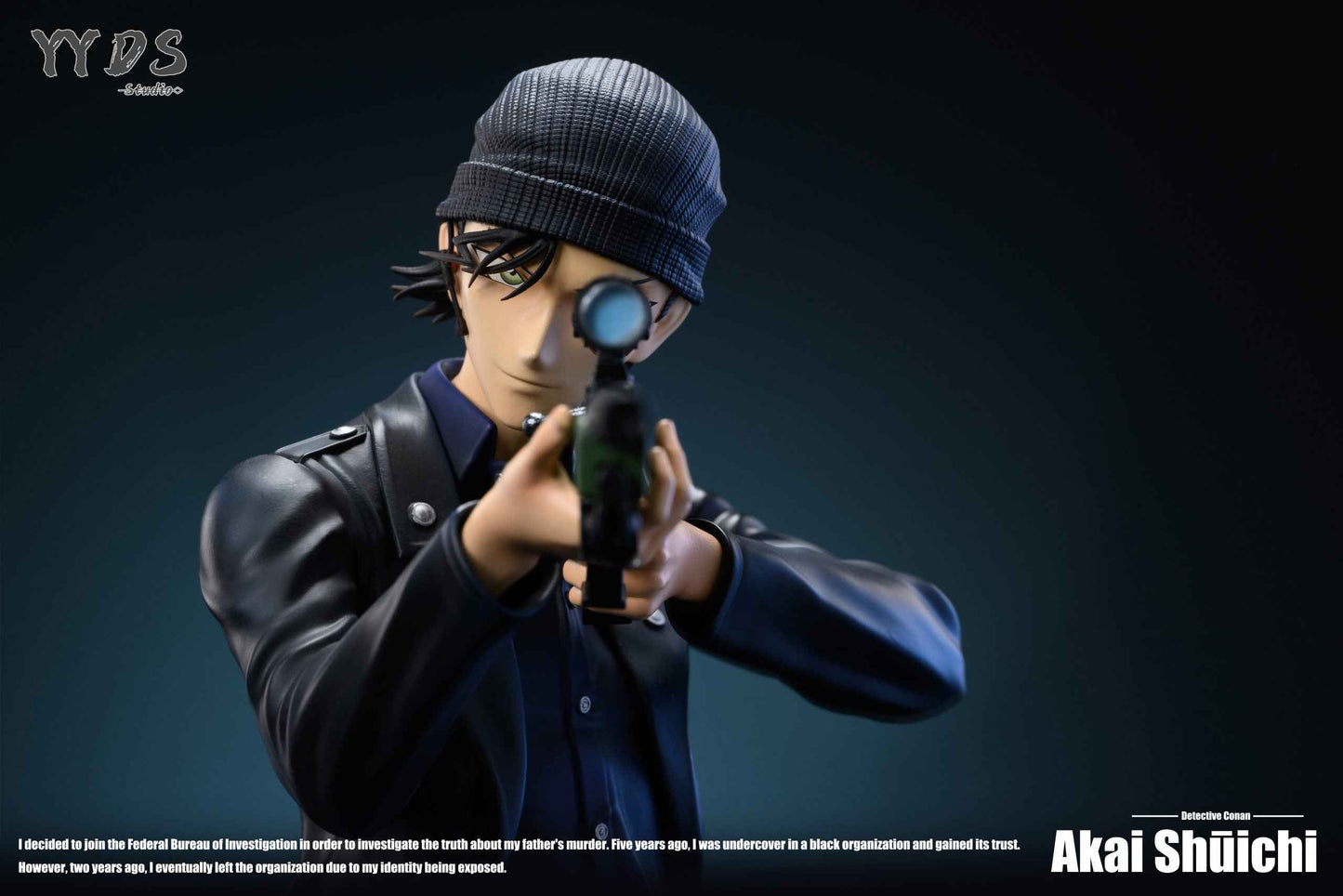 Detective Conan ~ YYDS Studio ~ Akai Shūichi ~ Resin Statue - Santoryu Resins Collectors
