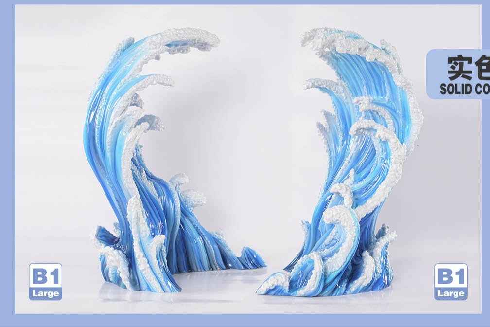 One Piece ~ Jacksdo Studio ~ Special Effect Wave Accessories JK.Scene-70 Vol.22 ~ Resin Statue - Santoryu Resins Collectors