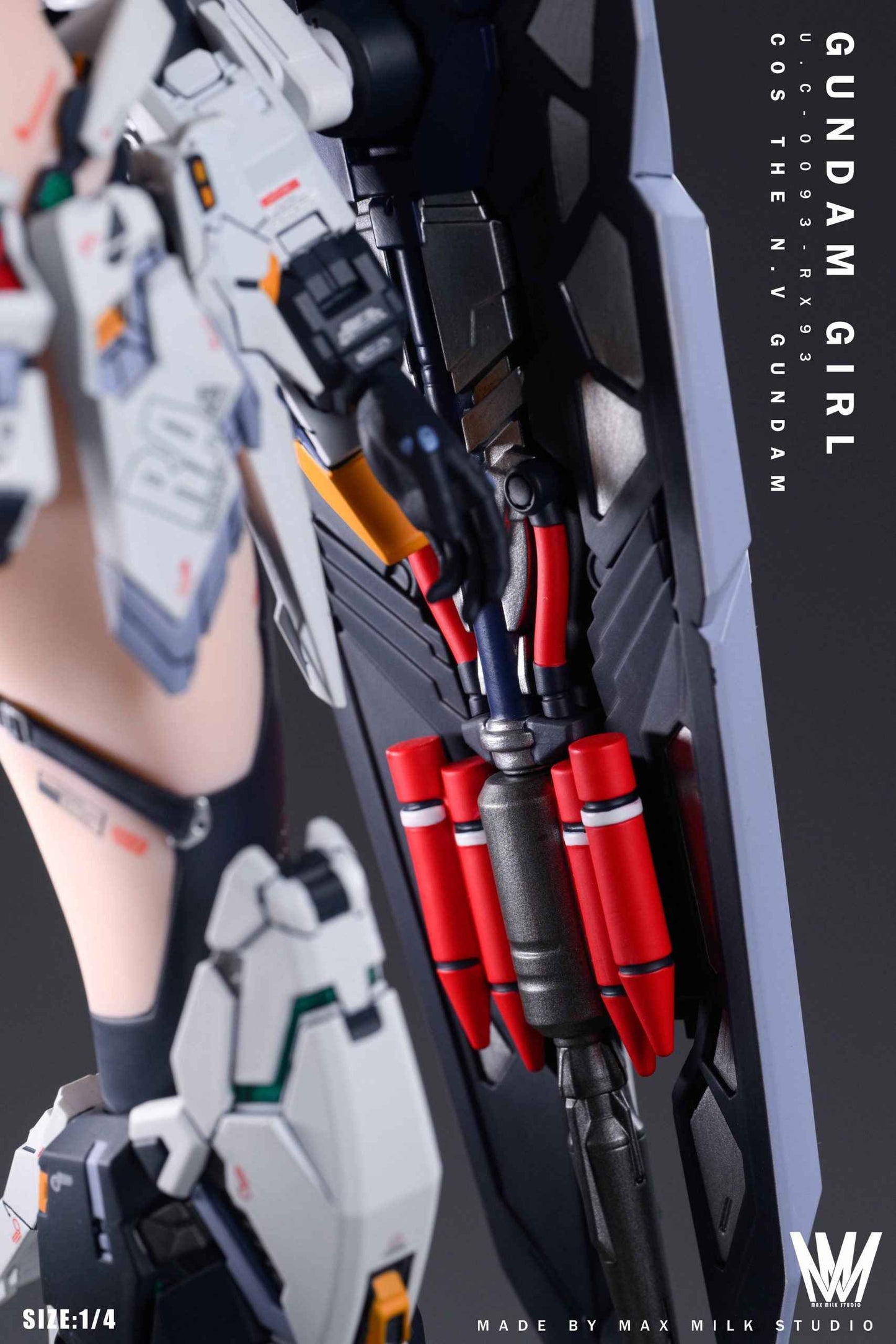 Gundam ~ Max Milk Studio ~ Gundam Girl Cosplay GUNDAM RX-93 JN4.0 ~ Resin Statue - Santoryu Resins Collectors