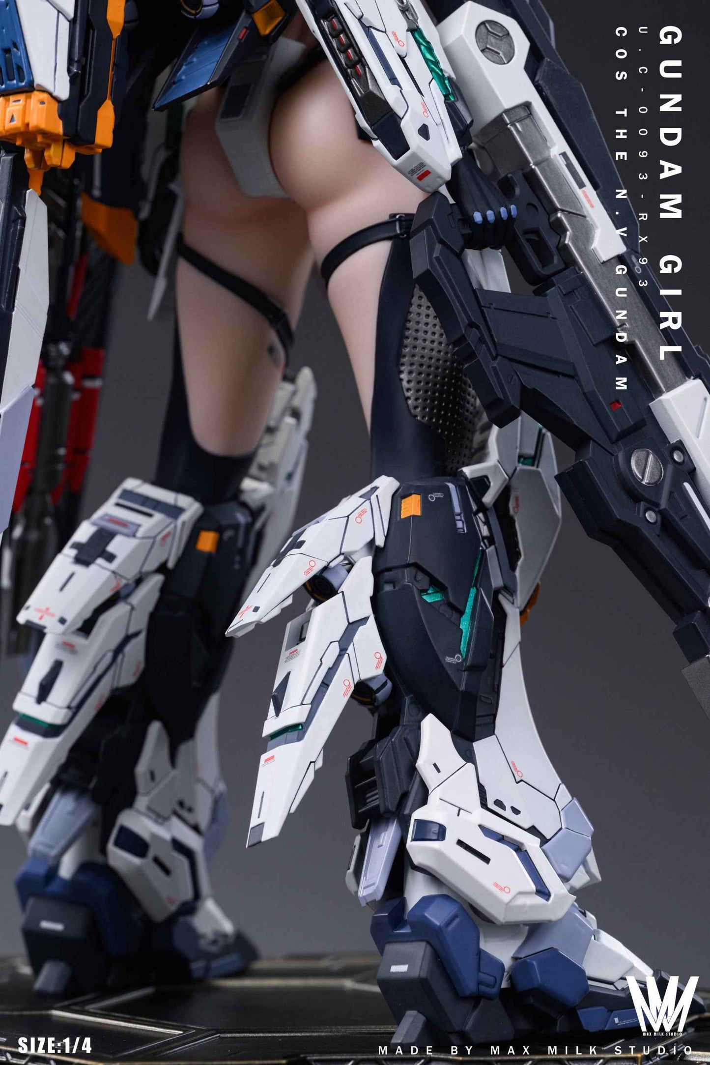 Gundam ~ Max Milk Studio ~ Gundam Girl Cosplay GUNDAM RX-93 JN4.0 ~ Resin Statue - Santoryu Resins Collectors