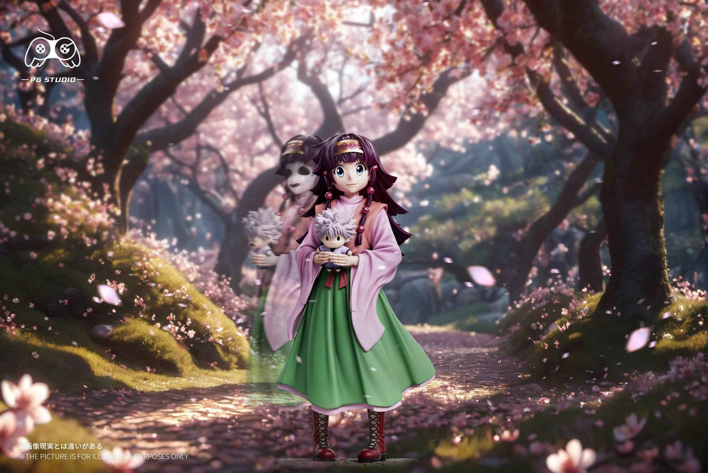 Hunter x Hunter ~ PG Studio ~ Alluka Zoldyck ~ Resin Statue - Santoryu Resins Collectors