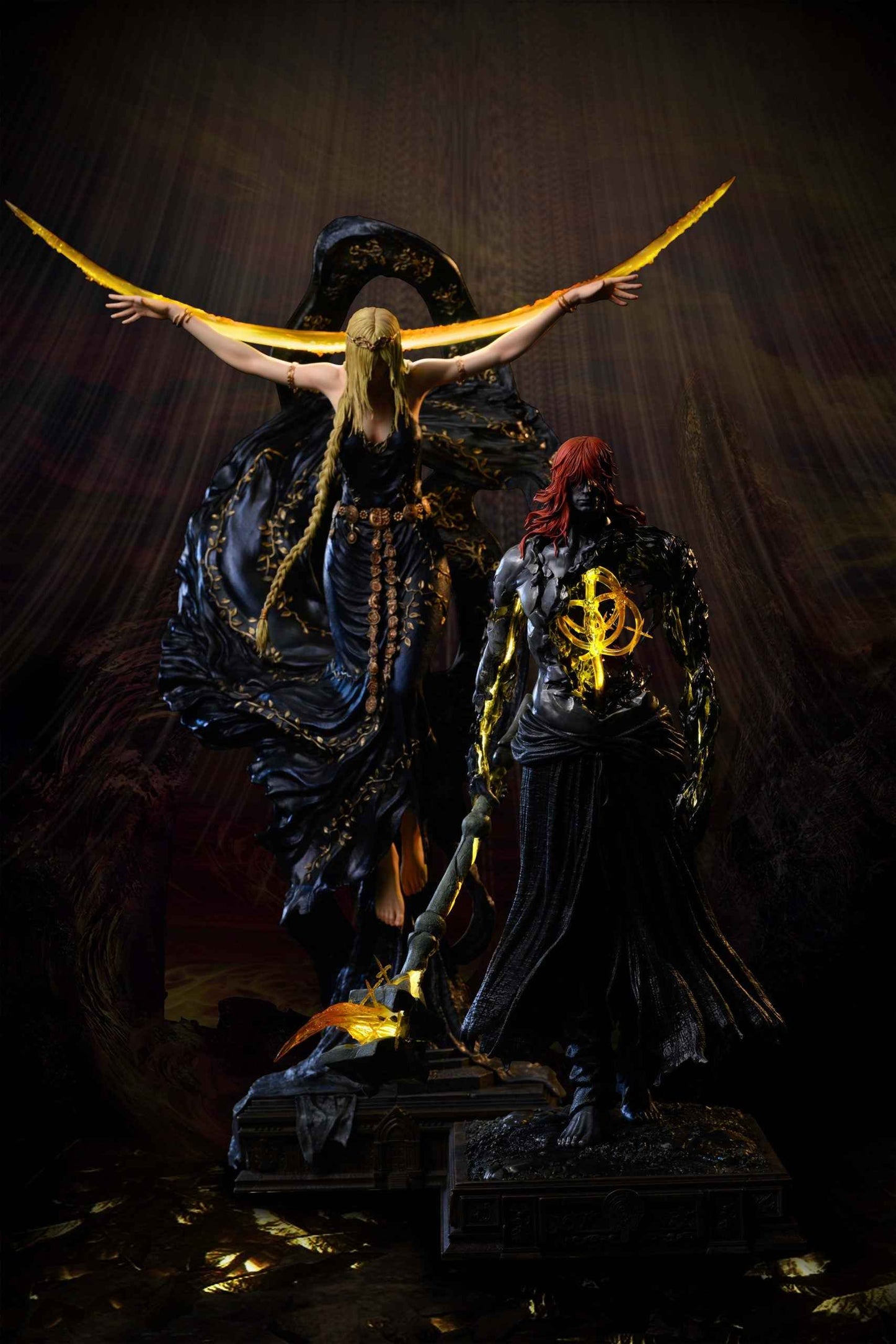 Elden Ring ~ Sword & Wing Studio ~ Marika & Radagon ~ Resin Statue - Santoryu Resins Collectors