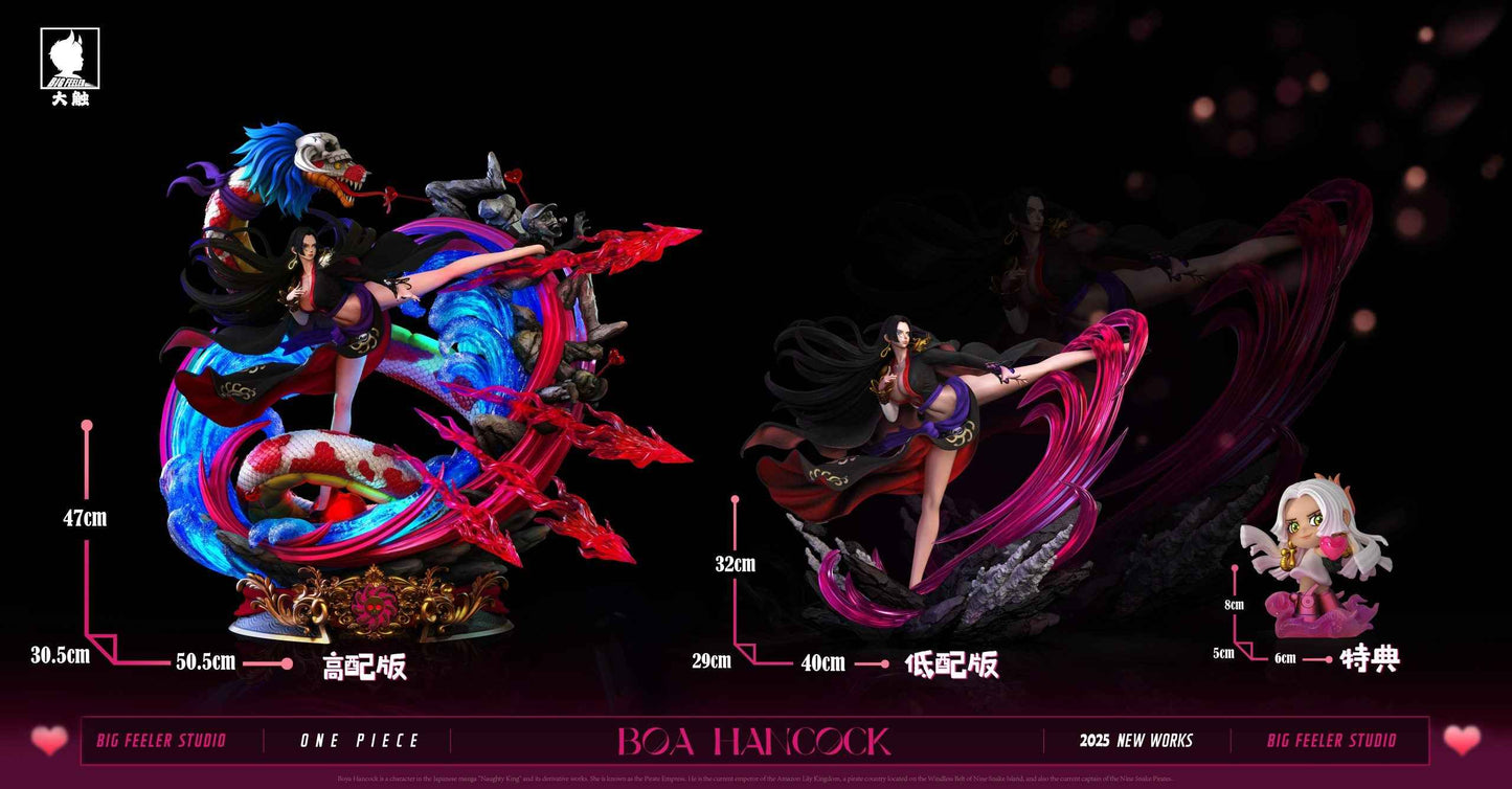 One Piece ~ Big Feeler Studio ~ Boa Hancock Movie Version ~ Resin Statue - Santoryu Resins Collectors