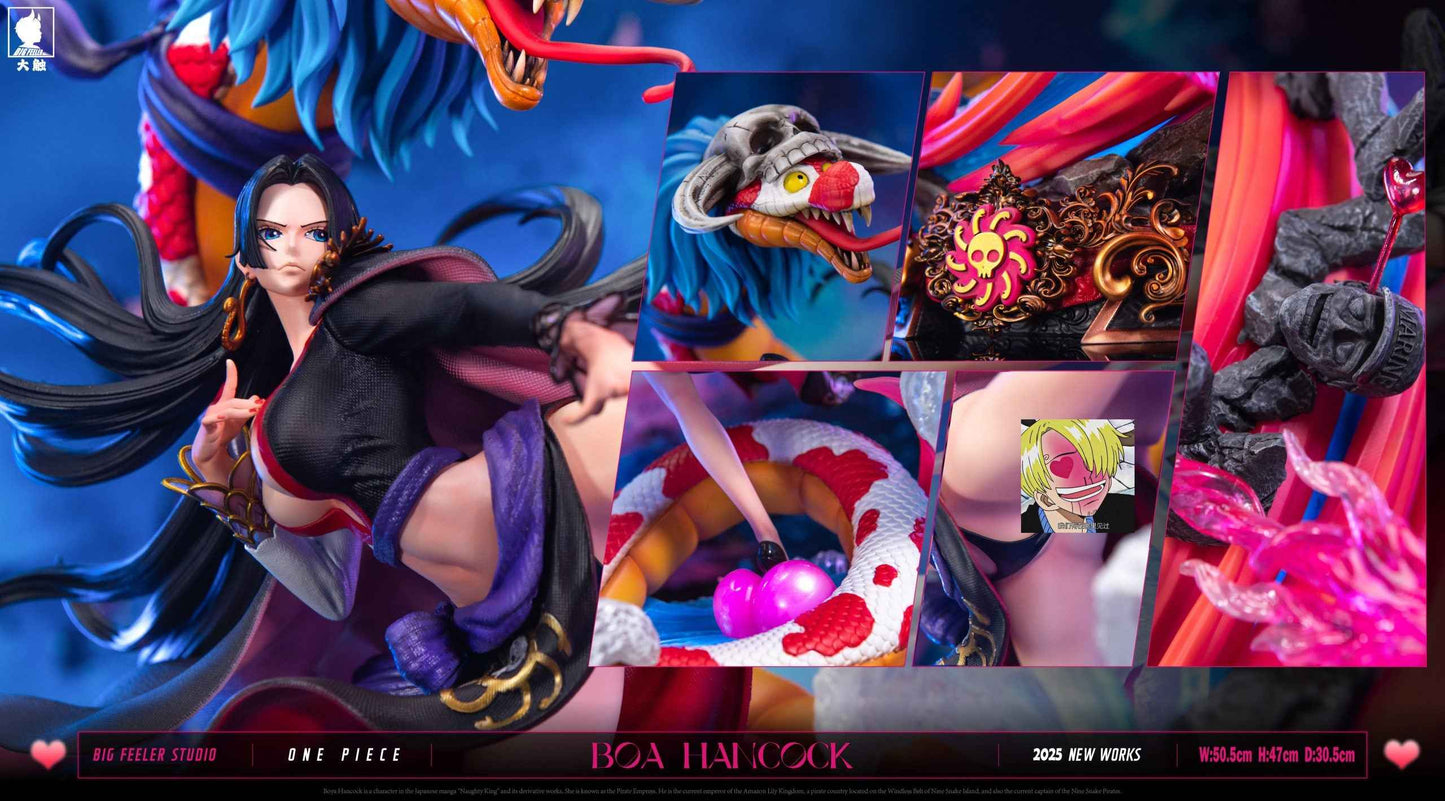 One Piece ~ Big Feeler Studio ~ Boa Hancock Movie Version ~ Resin Statue - Santoryu Resins Collectors