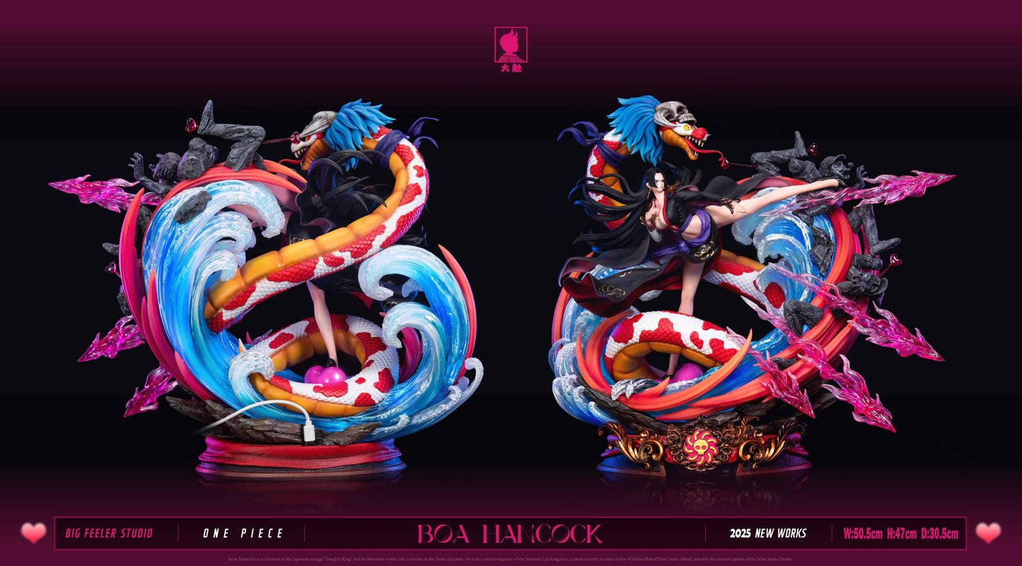 One Piece ~ Big Feeler Studio ~ Boa Hancock Movie Version ~ Resin Statue - Santoryu Resins Collectors