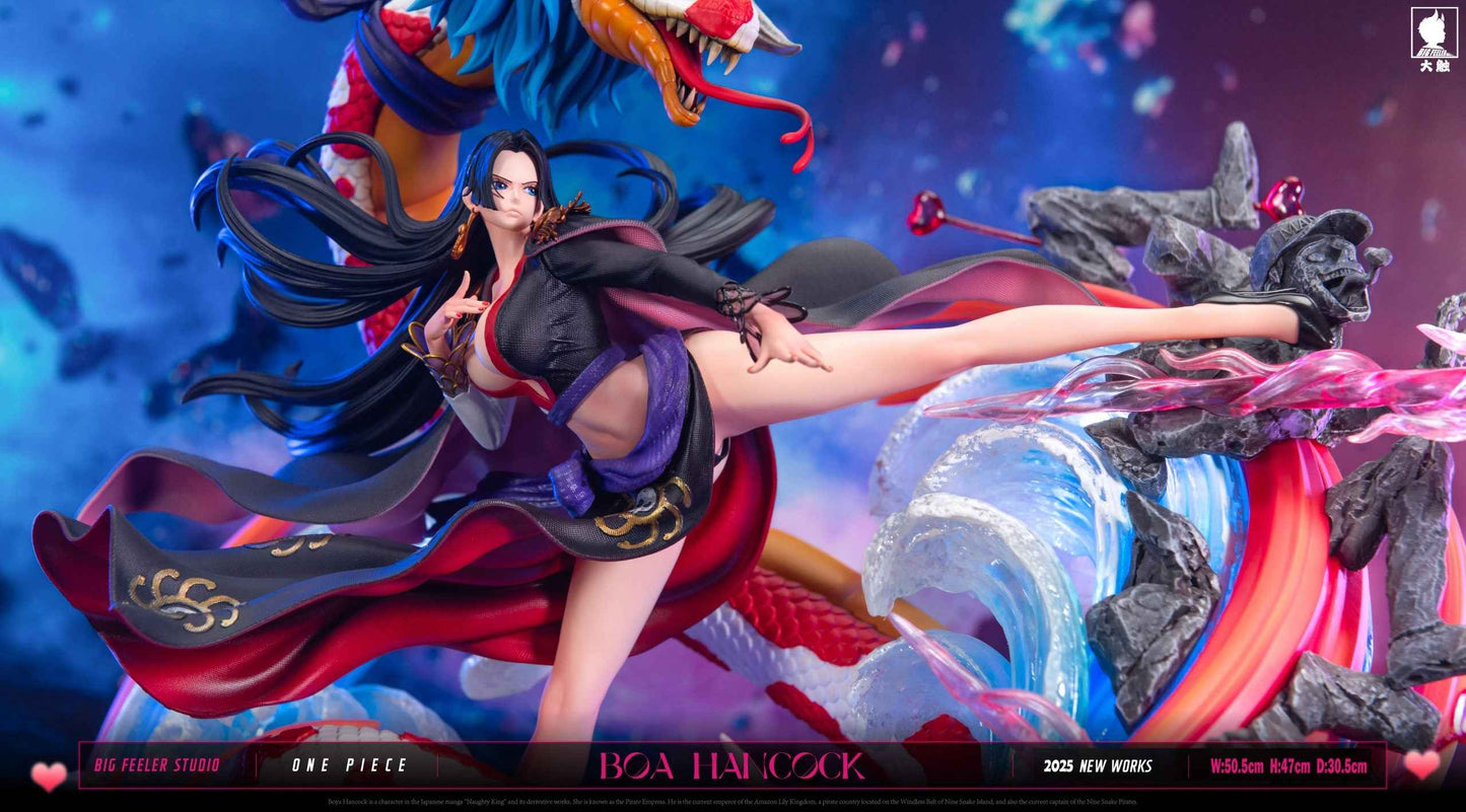One Piece ~ Big Feeler Studio ~ Boa Hancock Movie Version ~ Resin Statue - Santoryu Resins Collectors