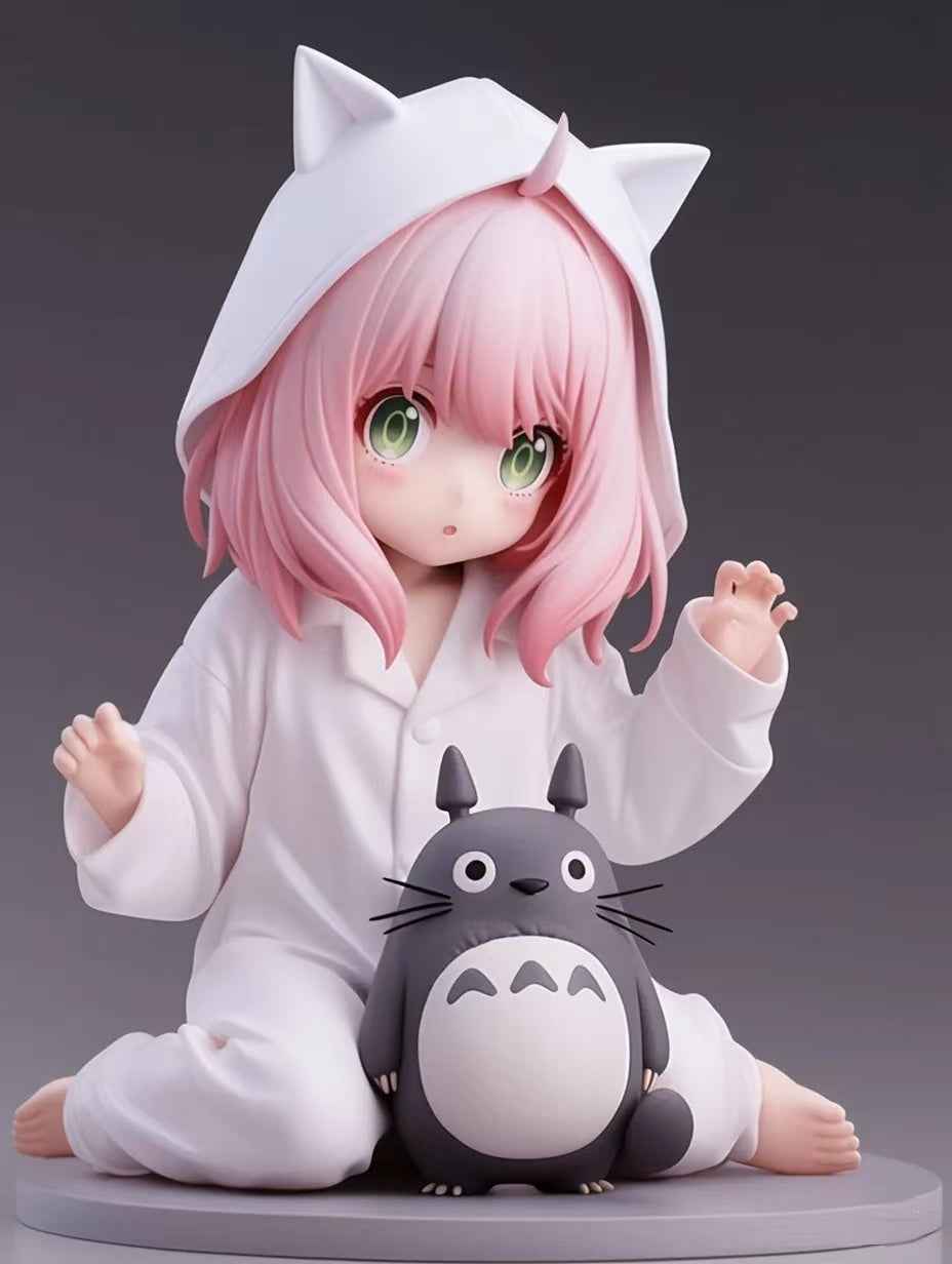 Spy x Family ~ Dream Elf Studio ~ Pajamas Anya Forger & Totoro ~ Resin Statue - Santoryu Resins Collectors