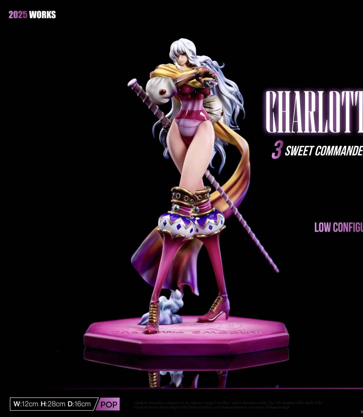 One Piece ~ C2 Studio ~ Minister of Juice Charlotte Smoothie ~ Resin Statue - Santoryu Resins Collectors