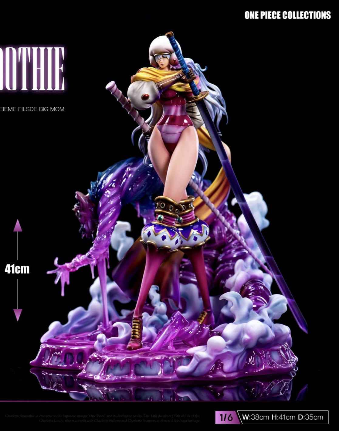 One Piece ~ C2 Studio ~ Minister of Juice Charlotte Smoothie ~ Resin Statue - Santoryu Resins Collectors