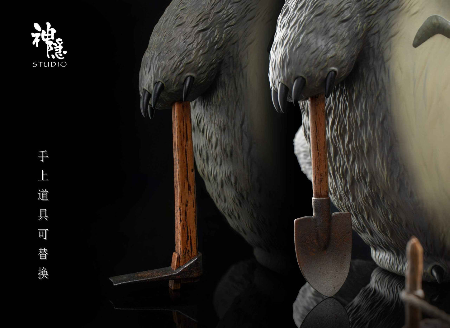 My Neighbor Totoro ~ Shen Yin Studio ~ Farmer Totoro ~ Resin Statue - Santoryu Resins Collectors