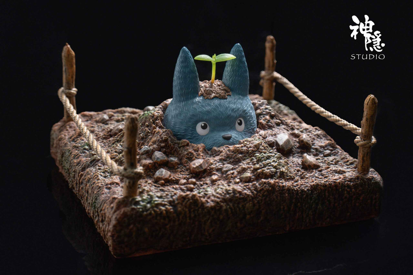 My Neighbor Totoro ~ Shen Yin Studio ~ Farmer Totoro ~ Resin Statue - Santoryu Resins Collectors