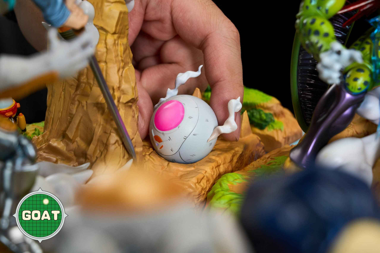 Dragon Ball GOAT Studio Cell Chapter Series Resin Statue - Santoryu Resins Collectors