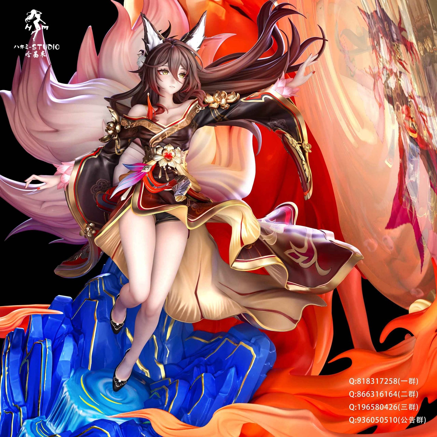 Honkai: Star Rail ~ Hakimi Studio ~ Tingyun Fugue Game & Story Version ~ Resin Statue - Santoryu Resins Collectors