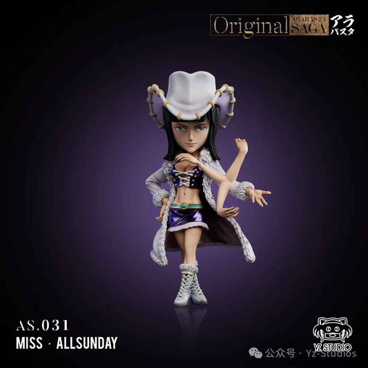 One Piece ~ Yz Studio ~ Nico Robin Miss All Sunday AS.031 WCF Scale ~ Resin Statue - Santoryu Resins Collectors
