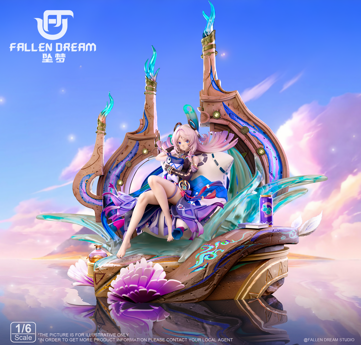 Genshin Impact ~ Fallen Dream Studio ~ Citlali ~ Resin Statue - Santoryu Resins Collectors
