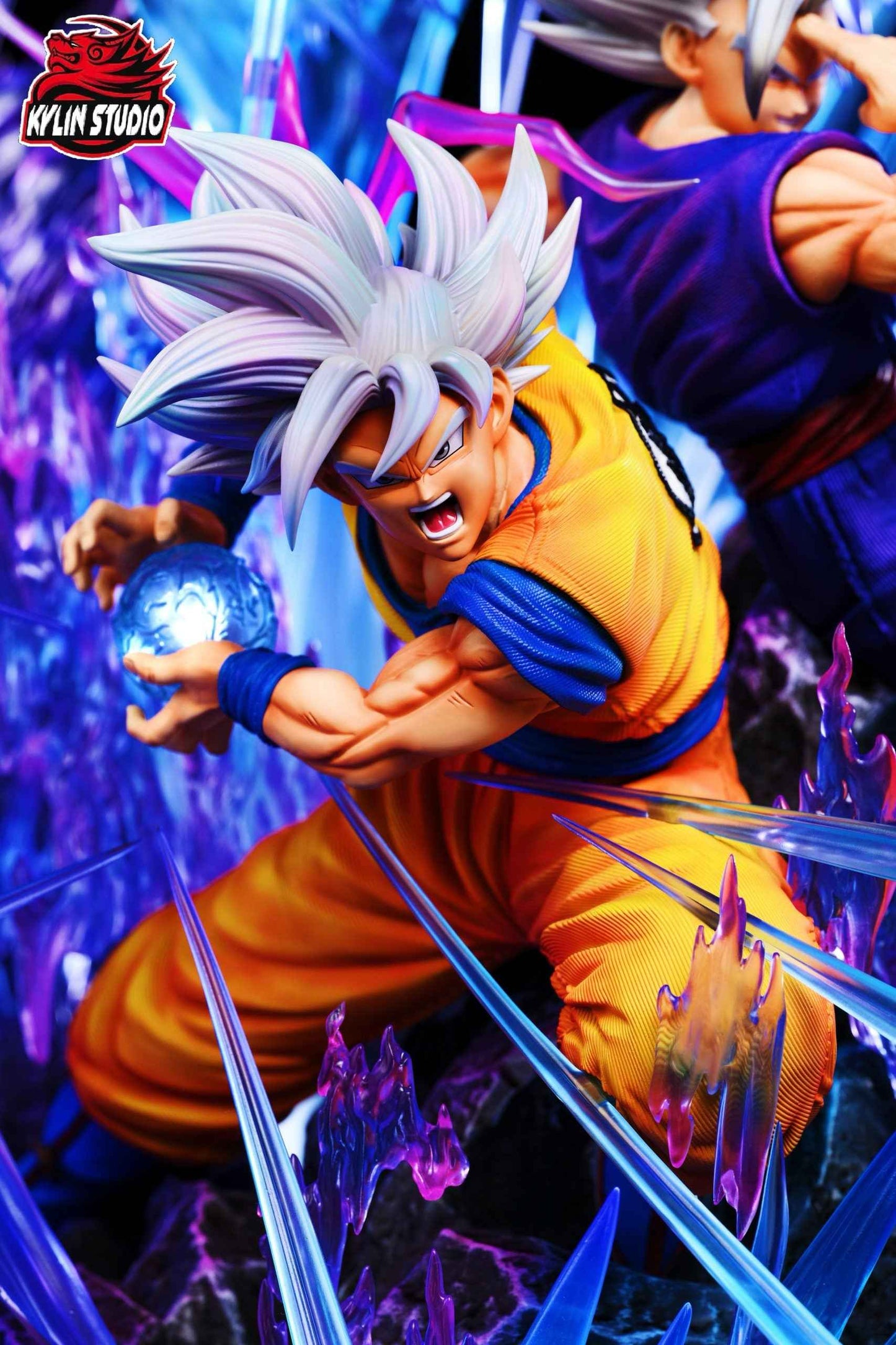 Dragon Ball ~ Kylin Studio ~ Ultra Instinct Goku & Gohan ~ Resin Statue - Santoryu Resins Collectors