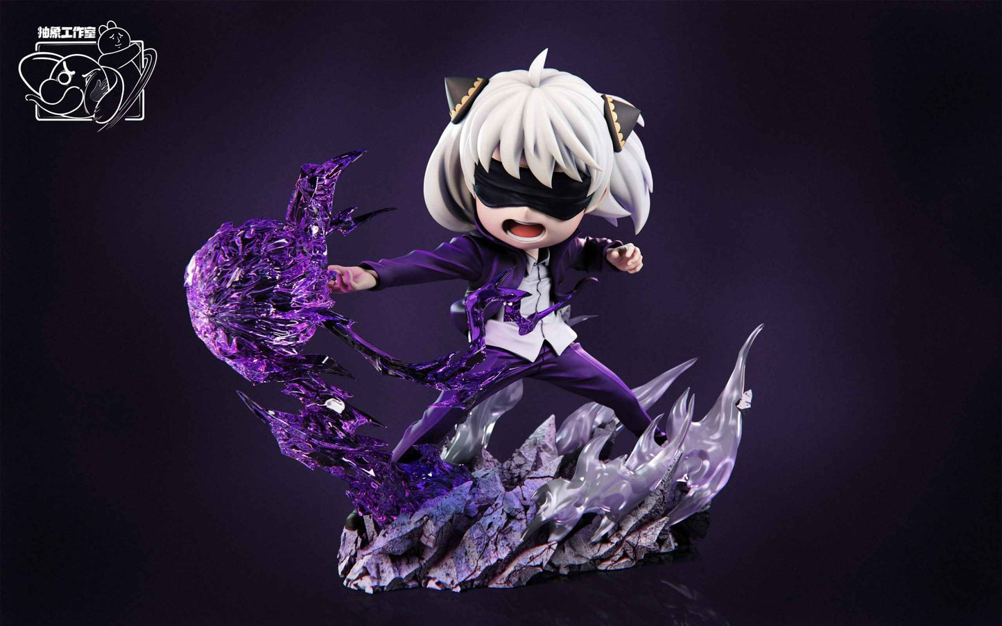 Spy x Family ~ Chou Xiang Studio ~ Anya Forger Cosplay Gojo Satoru ~ Resin Statue - Santoryu Resins Collectors