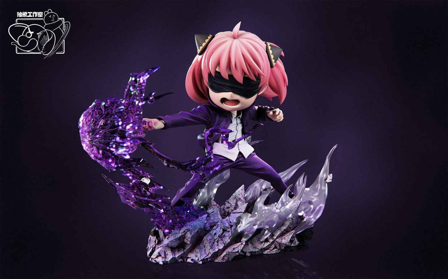 Spy x Family ~ Chou Xiang Studio ~ Anya Forger Cosplay Gojo Satoru ~ Resin Statue - Santoryu Resins Collectors